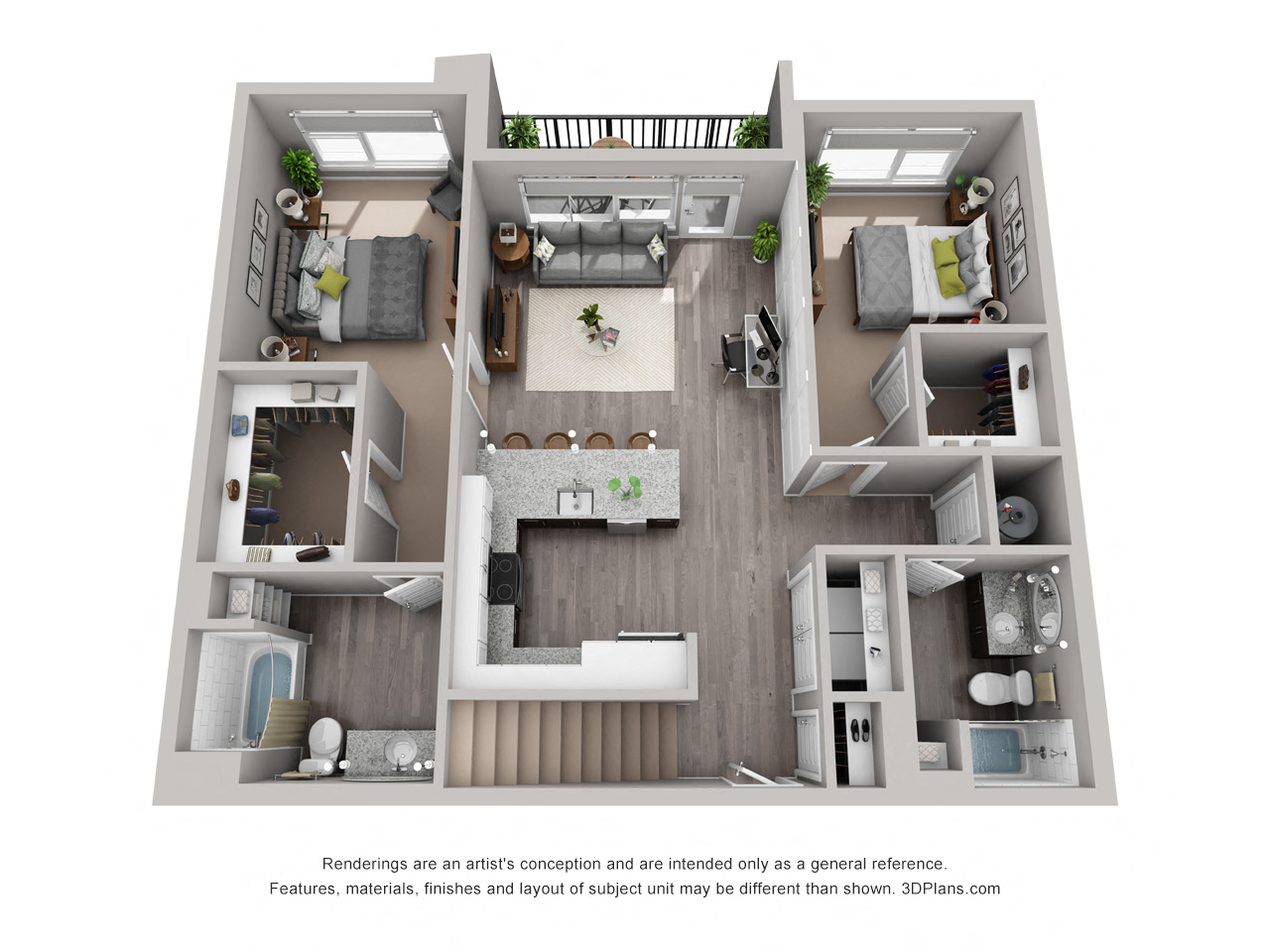 Walker floor plan